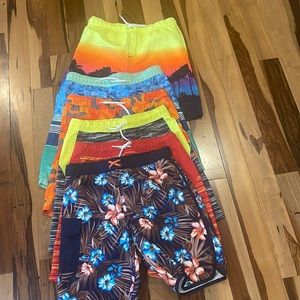 Lands End youth swim shorts